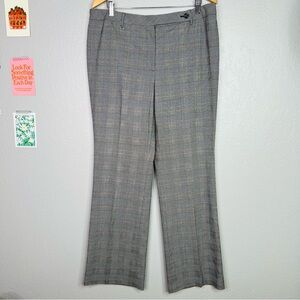 Michael Michael Kors plaid straight leg trousers size 16